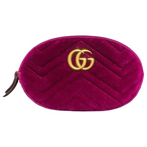 gucci marmont velluto viola